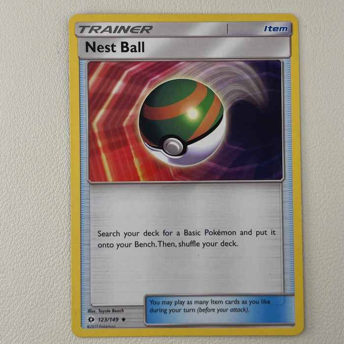 Nest Ball - Sun & Moon (Base Set) 123/149