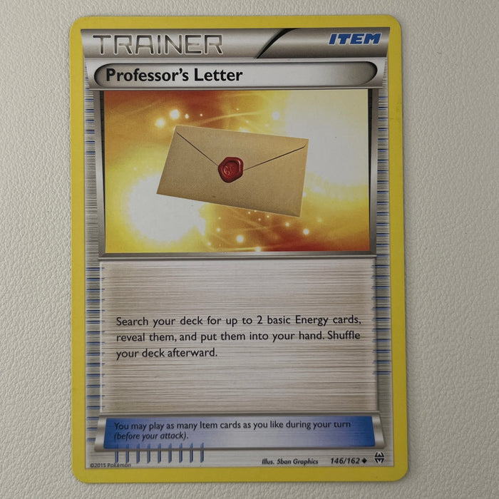 Professor's Letter - XY BREAKthrough 146/162