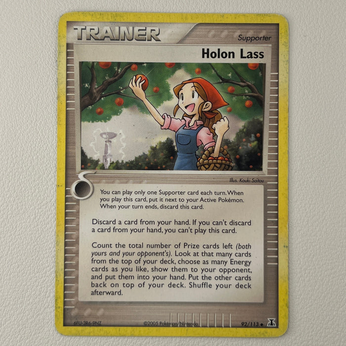 Holon Lass - EX Delta Species 92/113