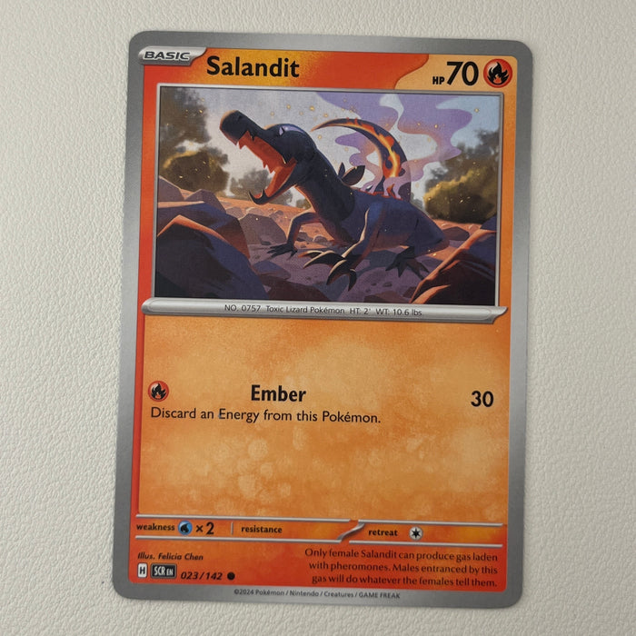 Salandit - Scarlet & Violet—Stellar Crown 023/142