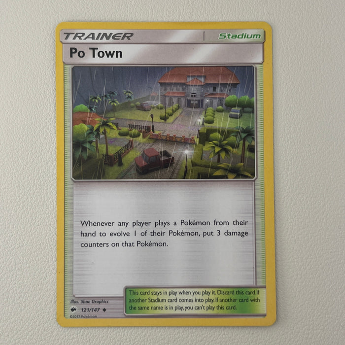Po Town - Sun & Moon—Burning Shadows 121/147