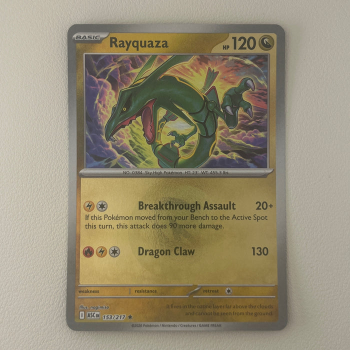 Rayquaza - Energy Symbol Reverse Holo - Ascended Heroes 153/217
