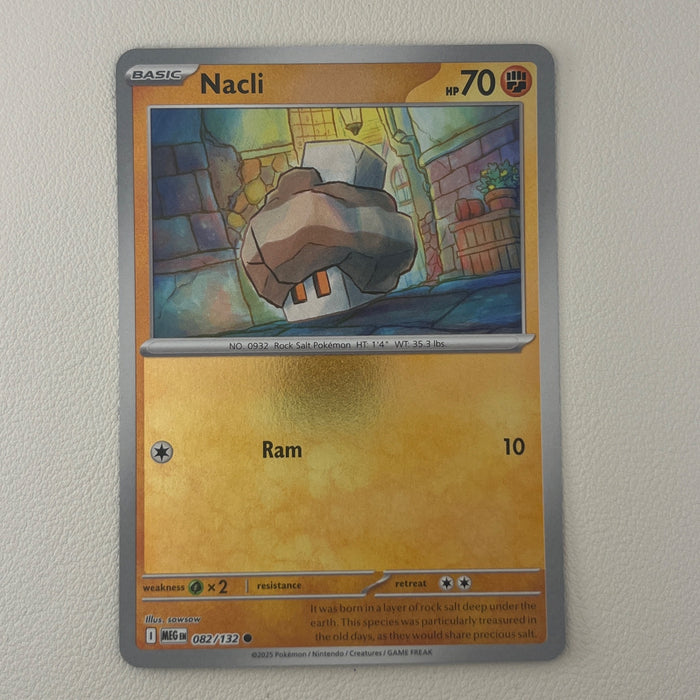 Nacli - Reverse Holo - Mega Evolution 082/132