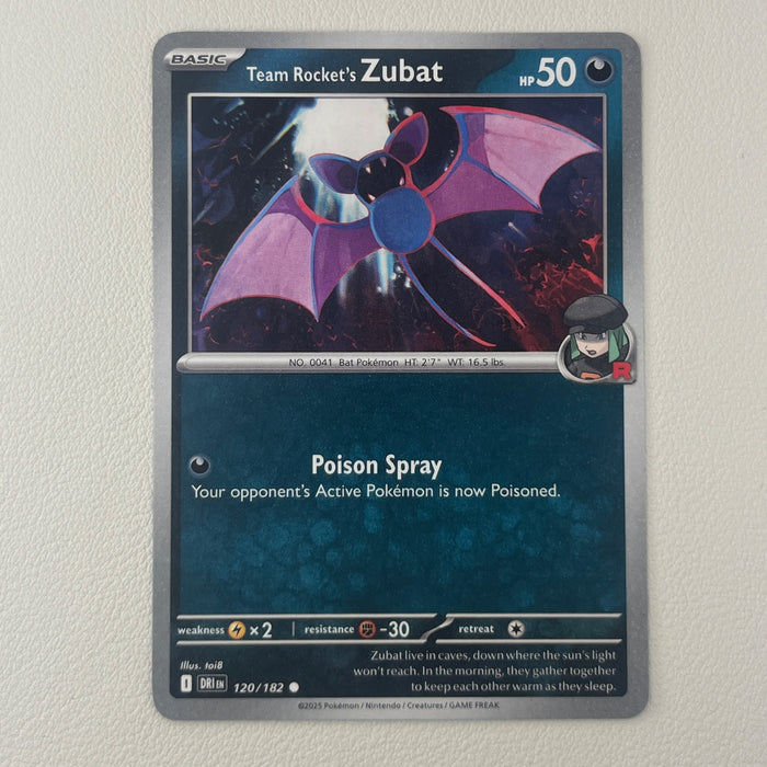 Team Rocket's Zubat - Destined Rivals 120/182