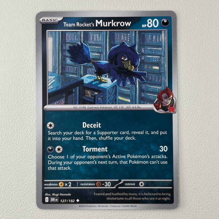 Team Rocket's Murkrow - Destined Rivals 127/182