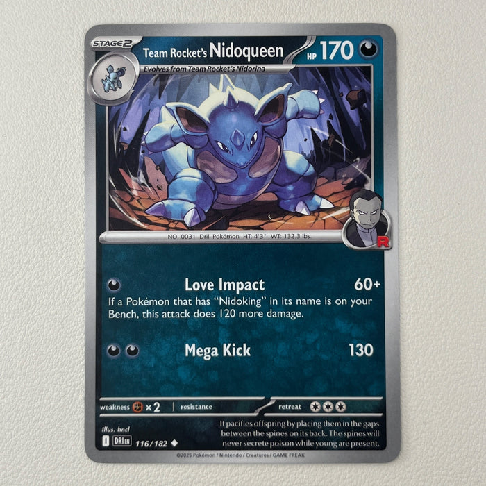 Team Rocket's Nidoqueen - Destined Rivals 116/182
