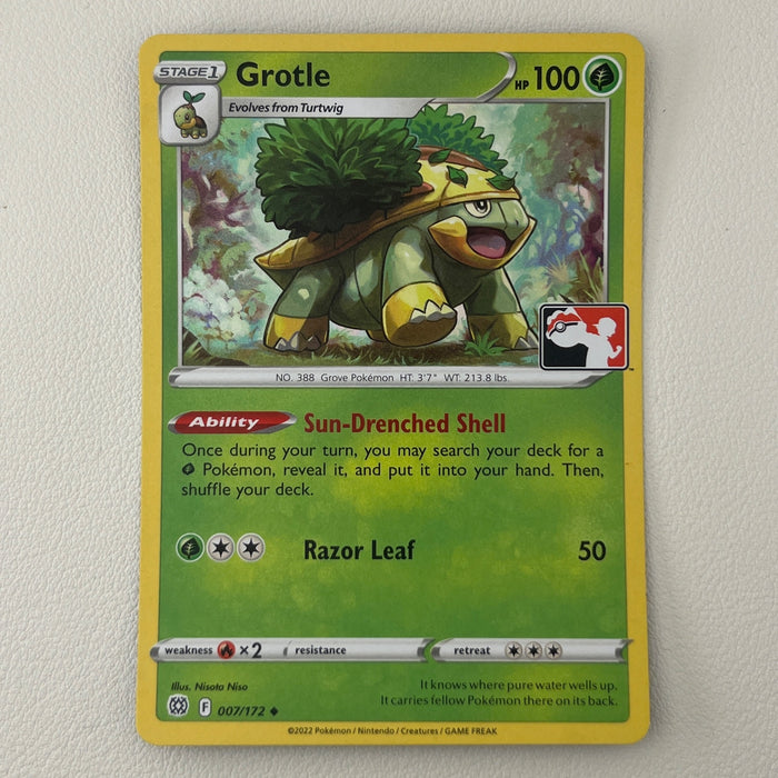 Grotle - Cosmos Holo - Play! Prize Pack Stamp - Brilliant Stars 007/172