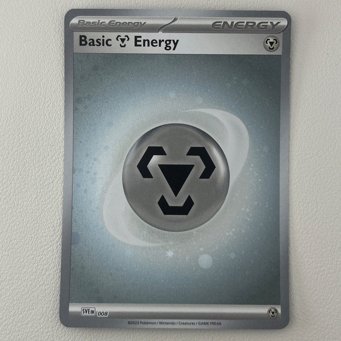 Basic Metal Energy - Cosmos Holo - Scarlet & Violet Energies 008