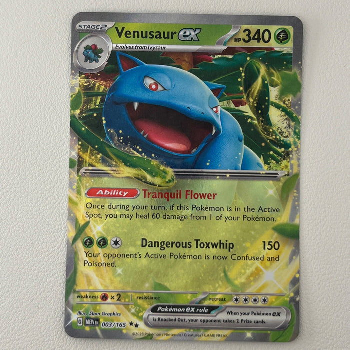 Venusaur ex - Holo - 151 003/165