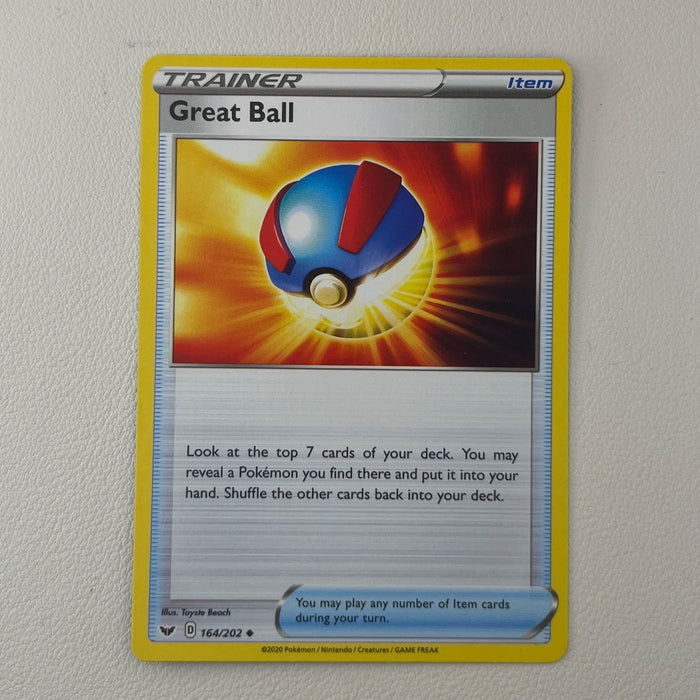 Great Ball - Sword & Shield 164/202