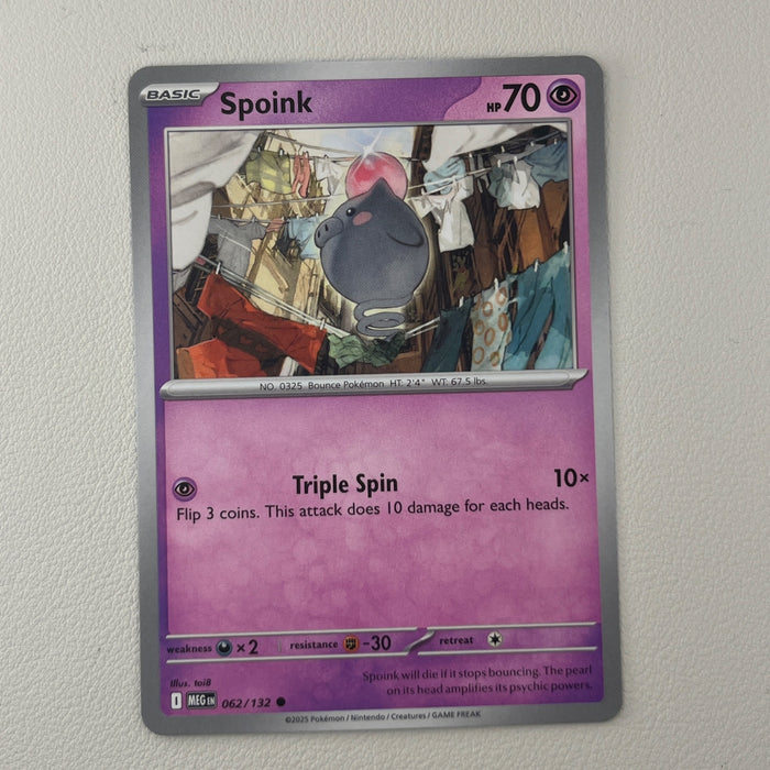 Spoink - Mega Evolution 062/132