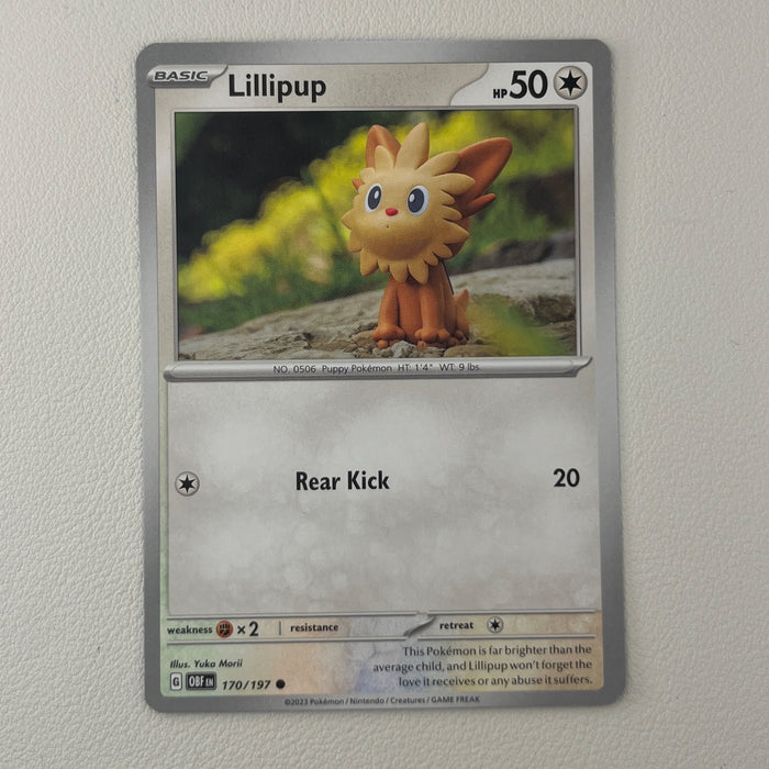 Lillipup - Obsidian Flames 170/197