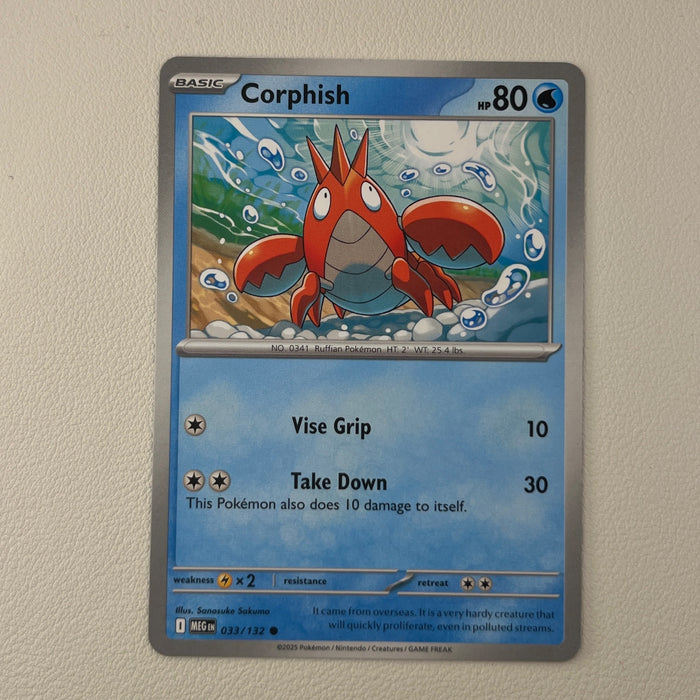 Corphish - Mega Evolution 033/132