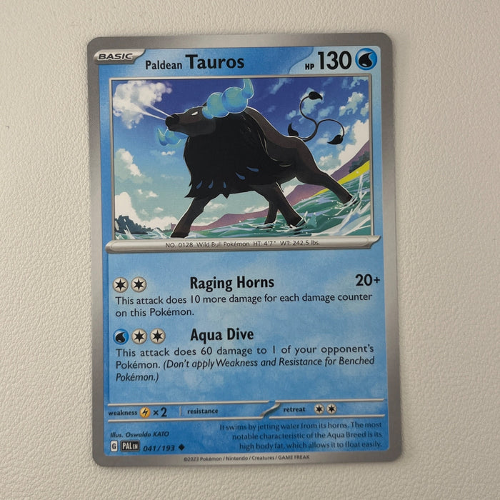 Paldean Tauros - Paldea Evolved 041/193