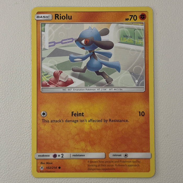 Riolu - Unbroken Bonds 102/214