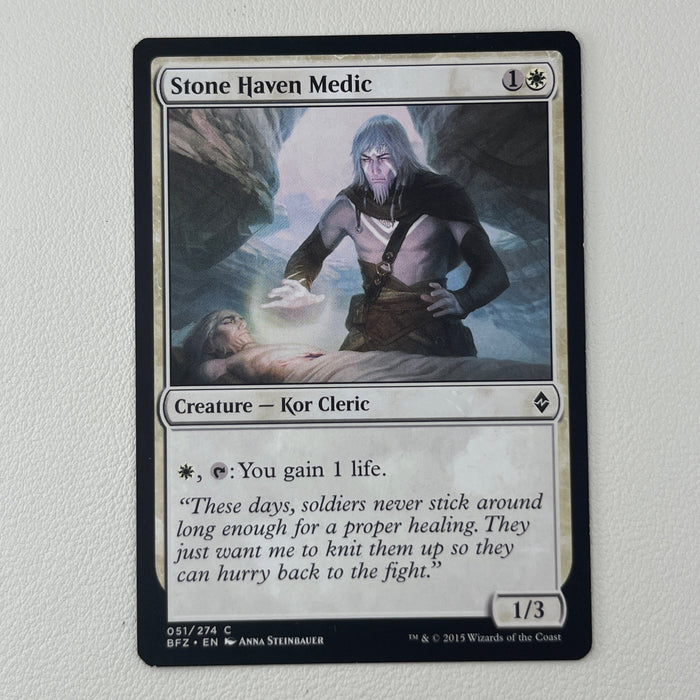 Stone Haven Medic - Battle for Zendikar 051