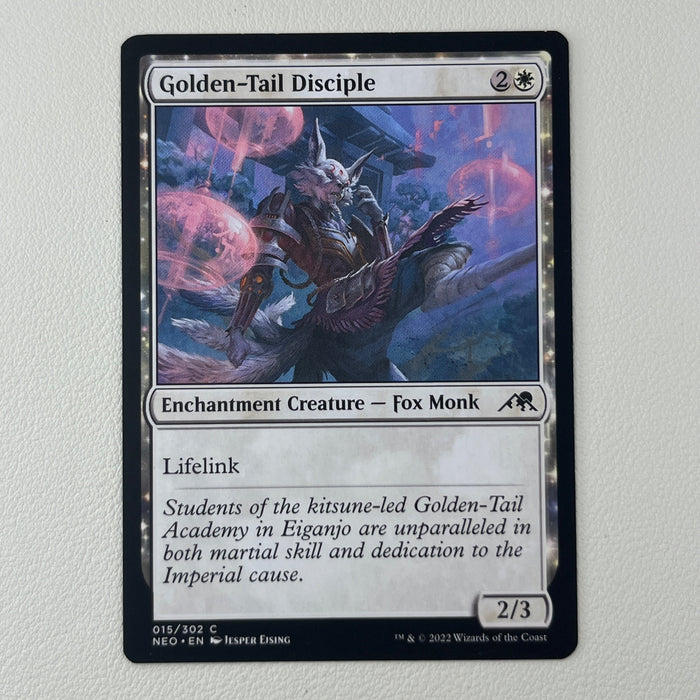 Golden-Tail Disciple - Kamigawa: Neon Dynasty 015