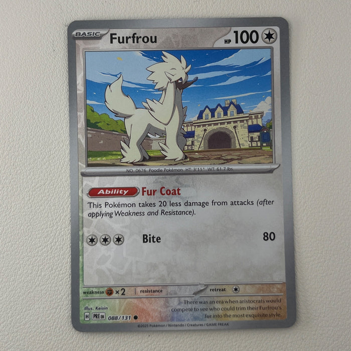 Furfrou - Reverse Holo - Prismatic Evolutions 088/131