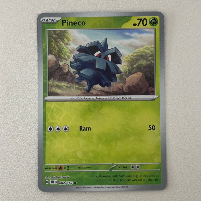 Pineco - Reverse Holo - Temporal Forces 002/162