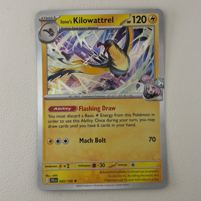 Iono's Kilowattrel - Holo - Journey Together 055/159