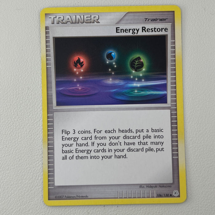 Energy Restore - Diamond & Pearl 106/130
