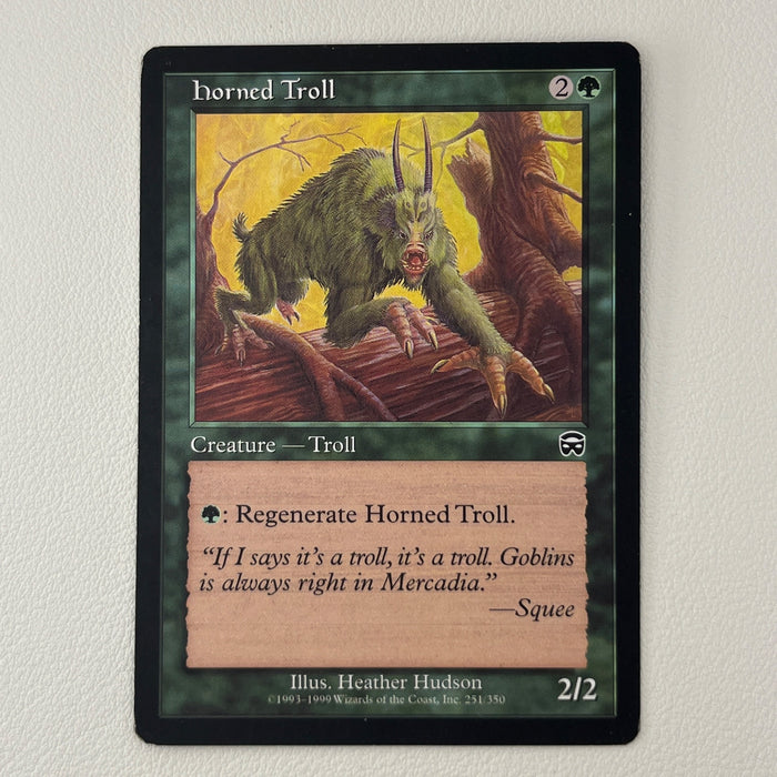 Horned Troll - Mercadian Masques 251