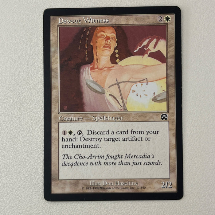 Devout Witness - Mercadian Masques 17