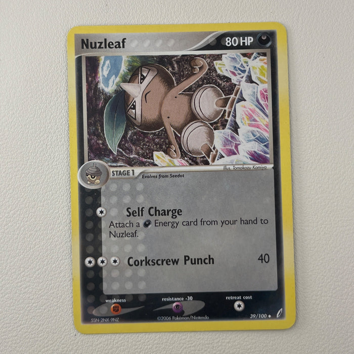 Nuzleaf - EX Crystal Guardians 39/100