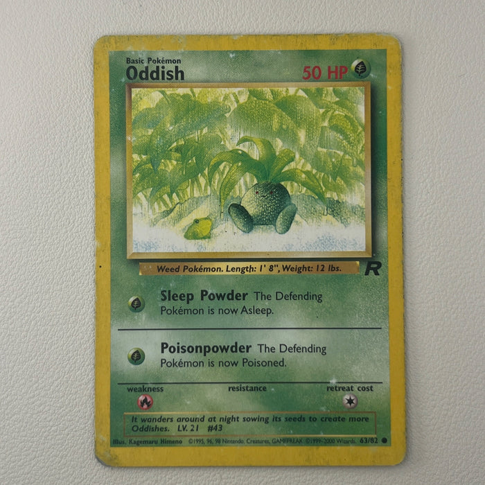 Oddish - Team Rocket 63/82