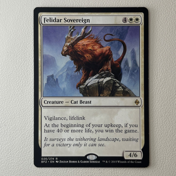 Felidar Sovereign - Battle for Zendikar 026