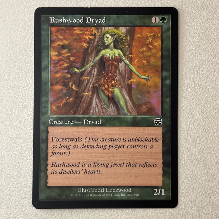 Rushwood Dryad - Mercadian Masques 263