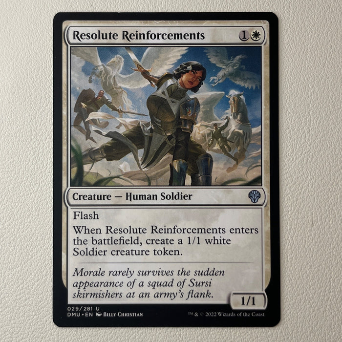 Resolute Reinforcements - Dominaria United 029