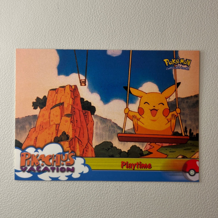 Playtime - Blue Label - 1999 Topps Pokemon The First Movie 57