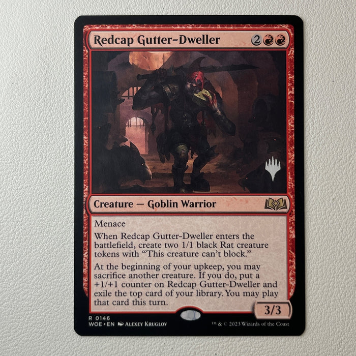 Redcap Gutter-Dweller - Wilds of Eldraine Promos 146p