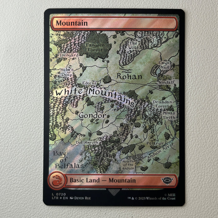 Mountain - Foil - The Lord of the Rings: Tales of Middle-earth 0720