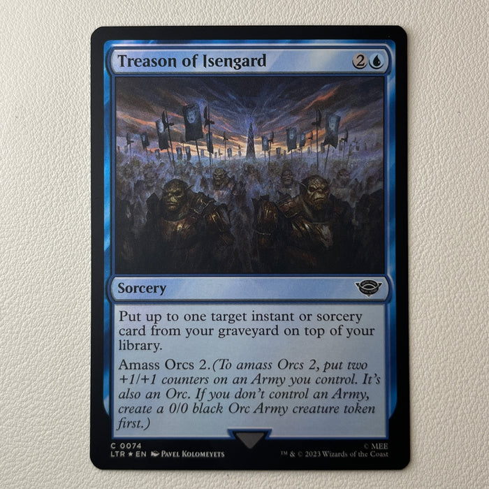 Treason of Isengard - Foil - The Lord of the Rings: Tales of Middle-earth 0074