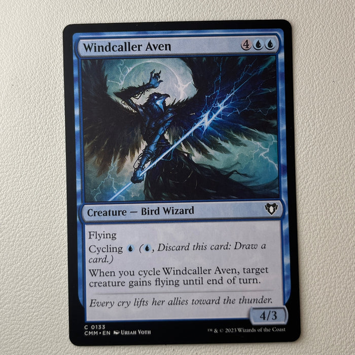 Windcaller Aven - Commander Masters 0133