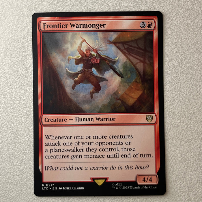 Frontier Warmonger - Tales of Middle-earth Commander 0217