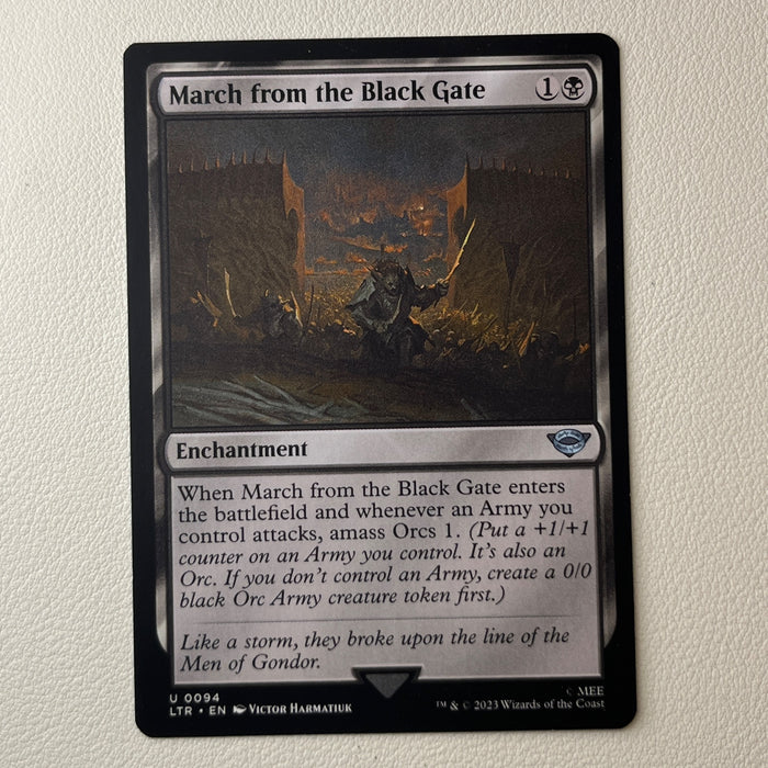 March from the Black Gate - The Lord of the Rings: Tales of Middle-earth 0094