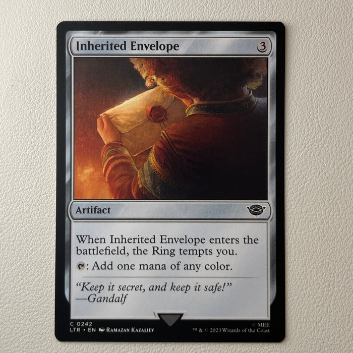 Inherited Envelope - The Lord of the Rings: Tales of Middle-earth 0242
