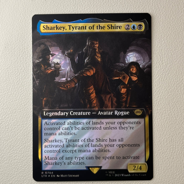 Sharkey, Tyrant of the Shire - Foil - The Lord of the Rings: Tales of Middle-earth 0784