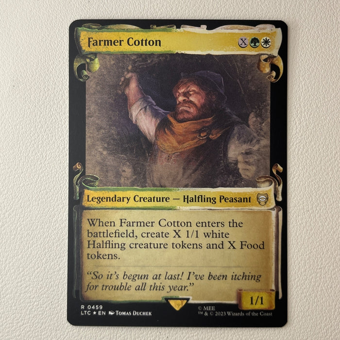 Farmer Cotton - Foil - Tales of Middle-earth Commander 0459