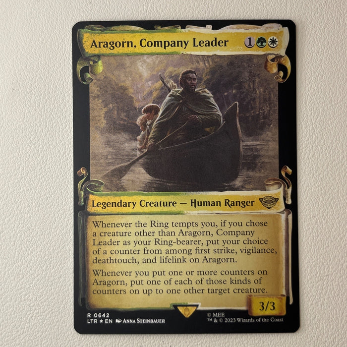 Aragorn, Company Leader - Foil - The Lord of the Rings: Tales of Middle-earth 0642