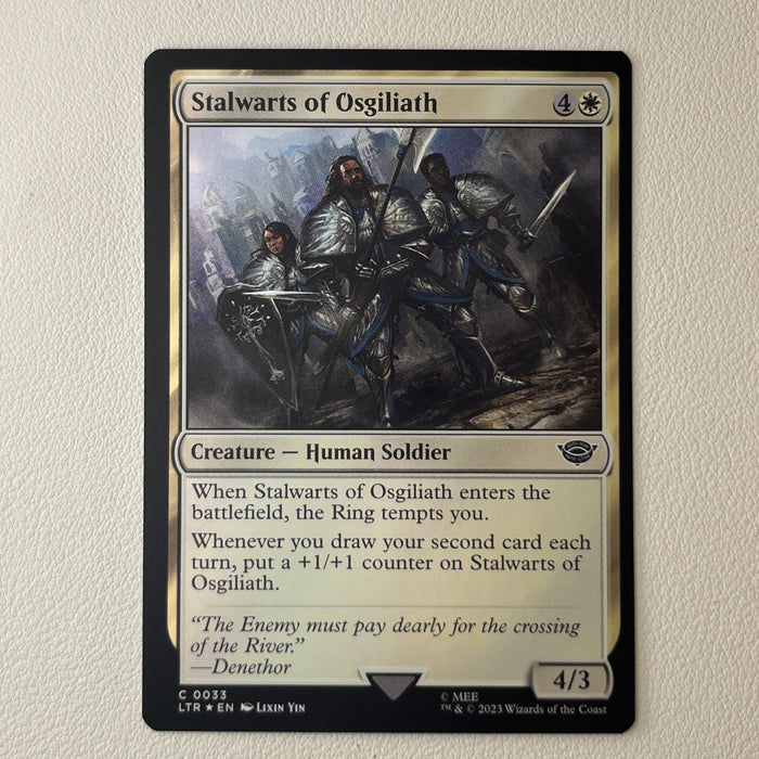 Stalwarts of Osgiliath - Foil - The Lord of the Rings: Tales of Middle-earth 0033