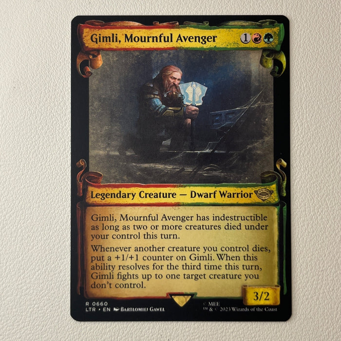 Gimli, Mournful Avenger - The Lord of the Rings: Tales of Middle-earth 0660