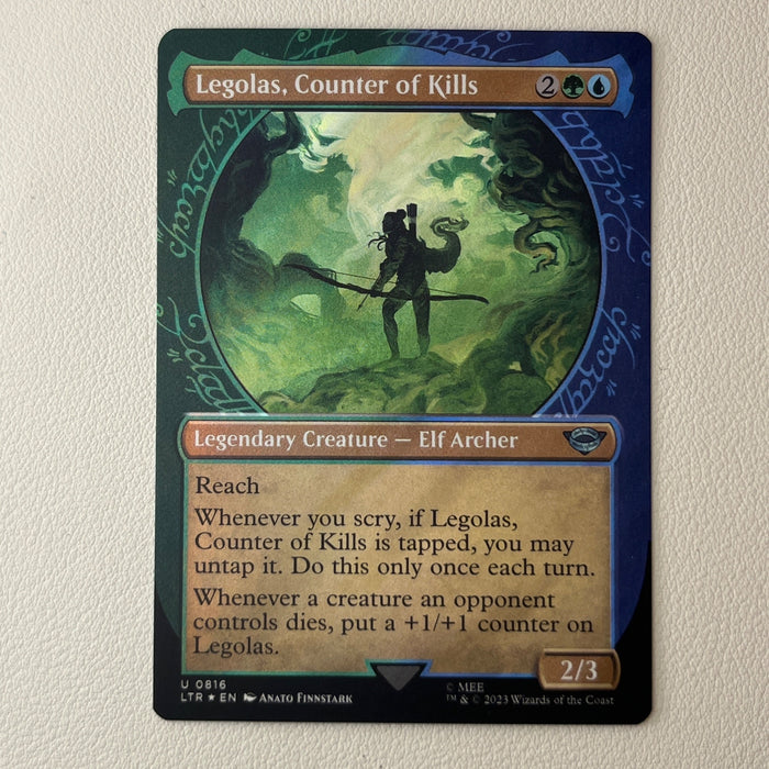Legolas, Counter of Kills - Foil - The Lord of the Rings: Tales of Middle-earth 0816