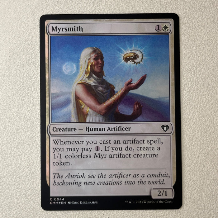 Myrsmith - Foil - Commander Masters 0044