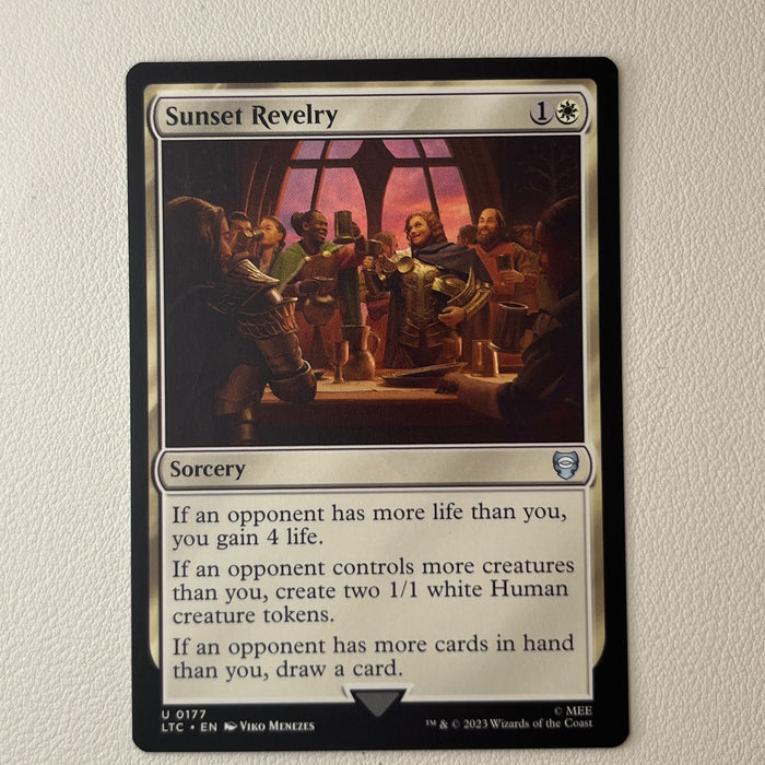 Sunset Revelry - Tales of Middle-earth Commander 0177