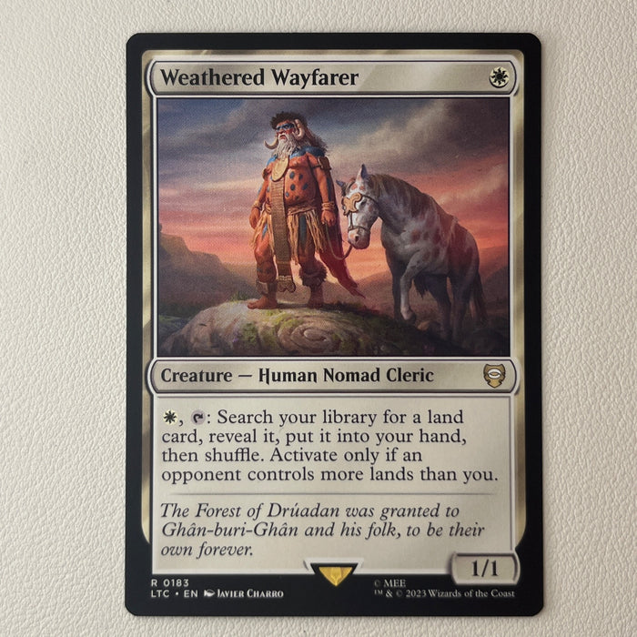 Weathered Wayfarer - Tales of Middle-earth Commander 0183
