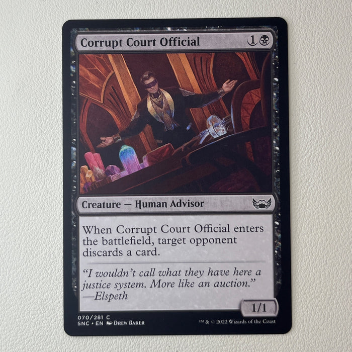 Corrupt Court Official - Streets of New Capenna 070